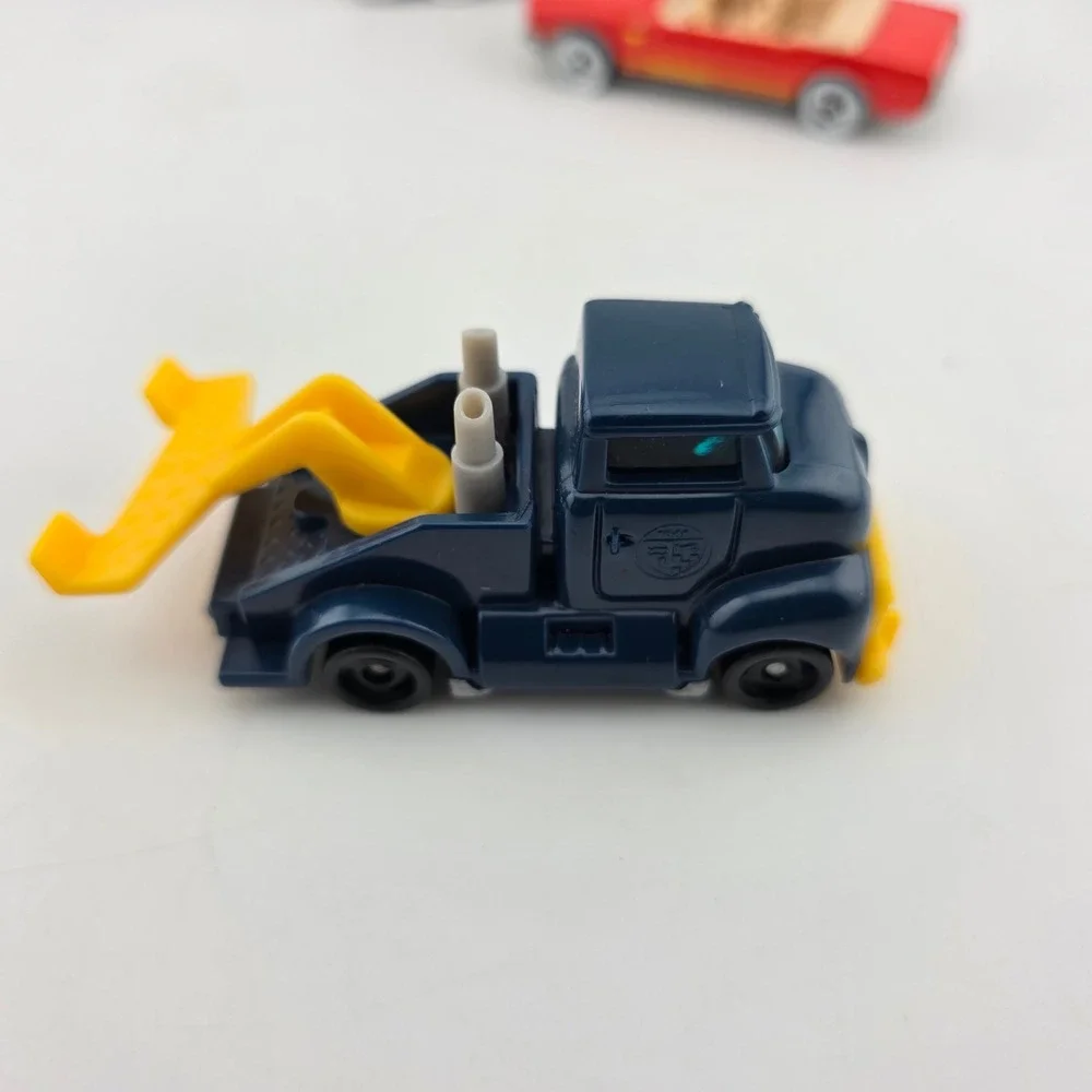 Hot Wheels Diecast Toy Car Lot Mustang Rail Rodder 5pc GOOD Tow Truck Krackle